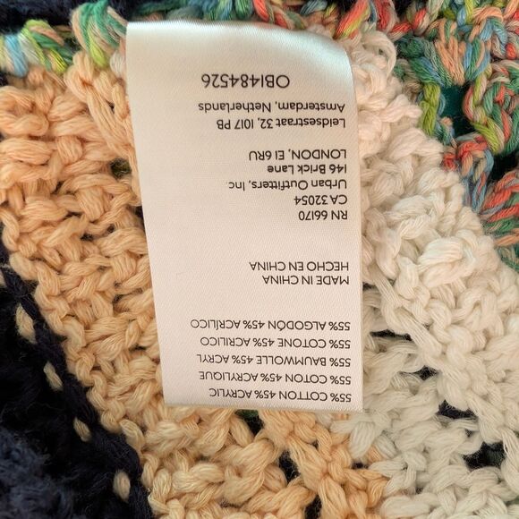 Free People Blue and Green Cropped Tank Top - Picture 9 of 9